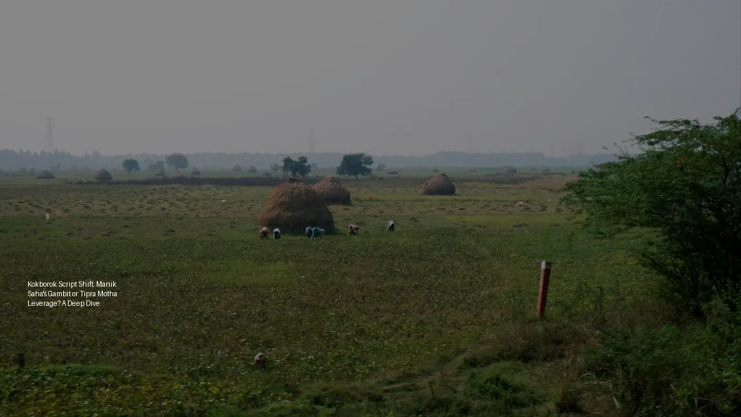কোকবোরোক স্ক্রিপ্ট পরিবর্তন: মানিক সাহার চাল নাকি টিপরা মোথার কৌশল? গভীরে অনুসন্ধান