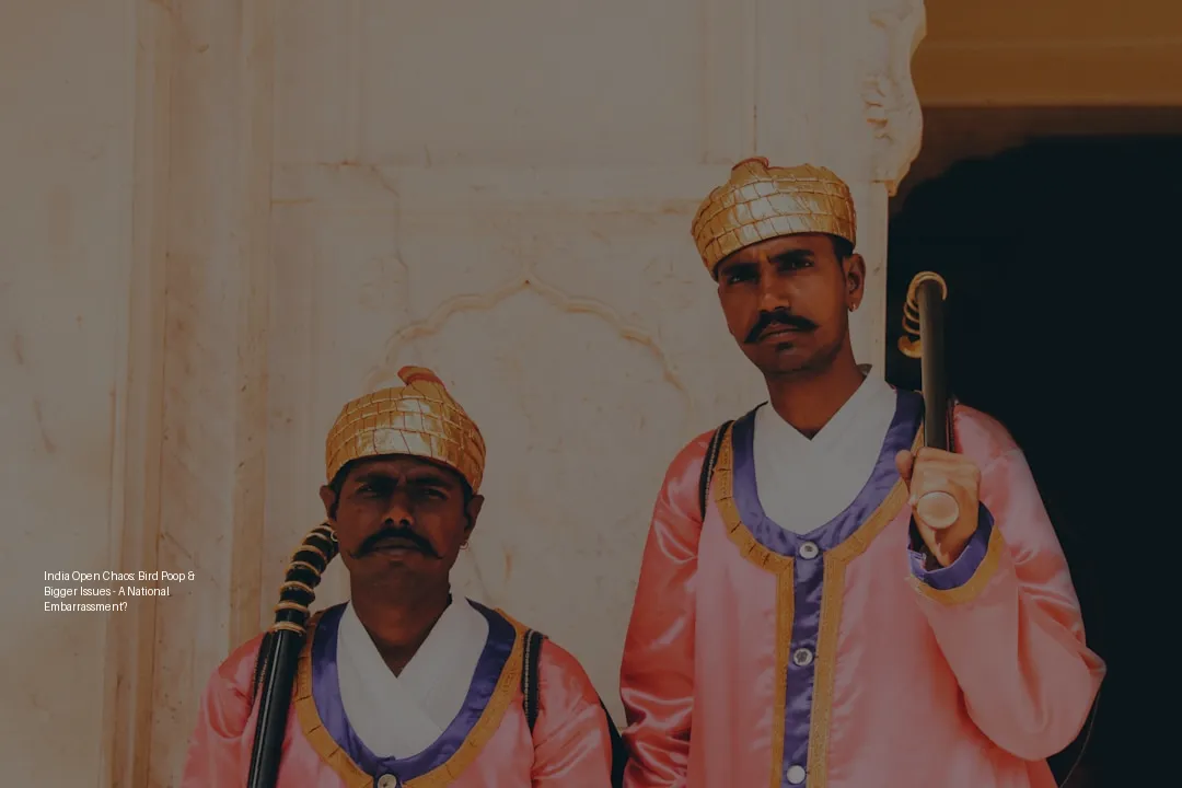 भारत ओपन में अराजकता: पक्षी विष्ठा और बड़ी समस्याएं - एक राष्ट्रीय शर्मिंदगी?